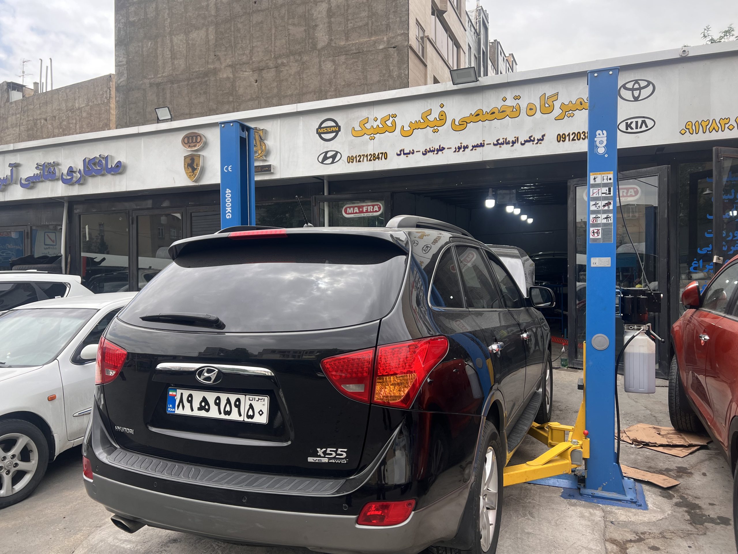 بهترین تعمیرگاه توسان در تهران