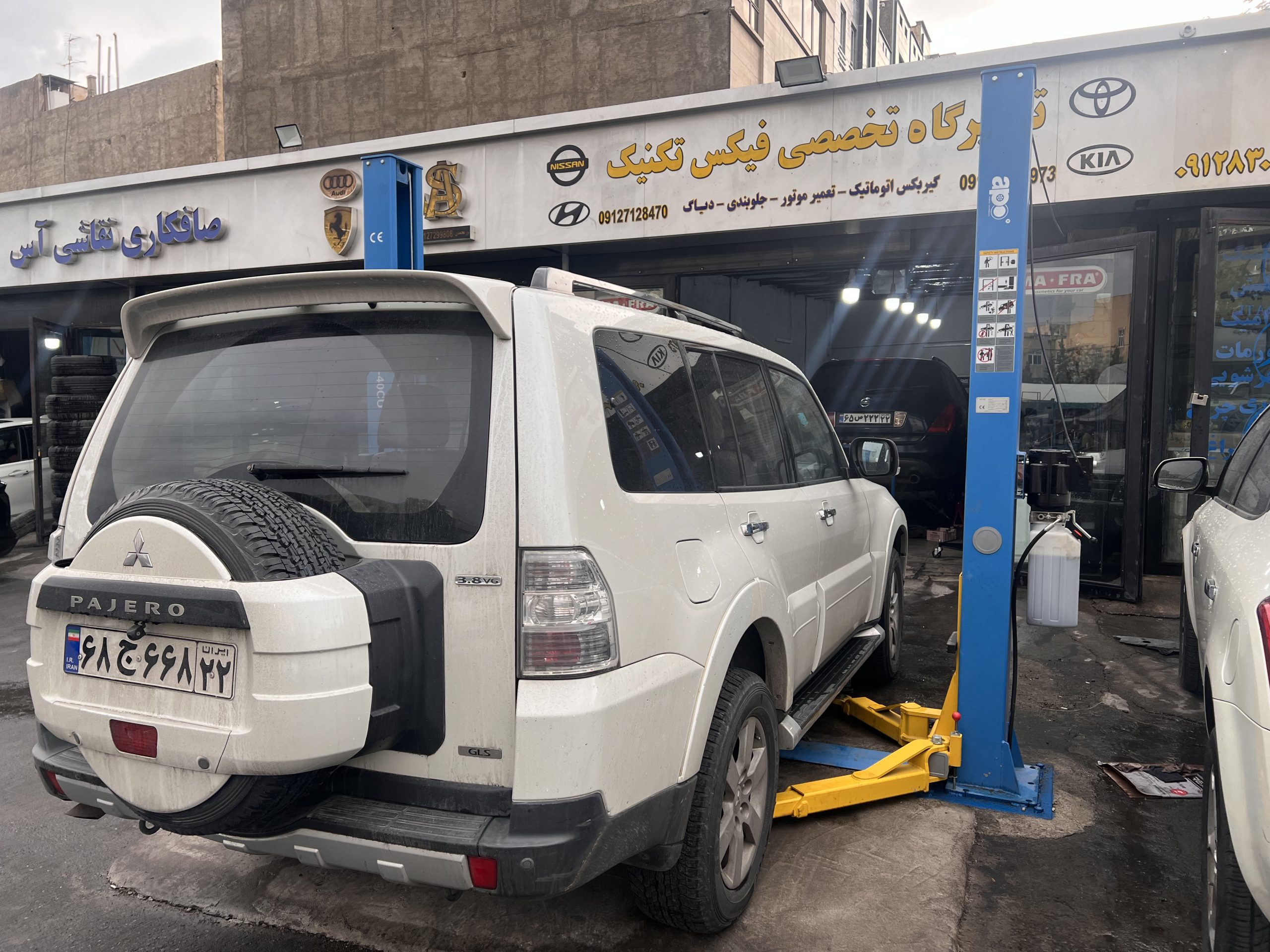 تعمیرگاه میتسوبیشی در تهران